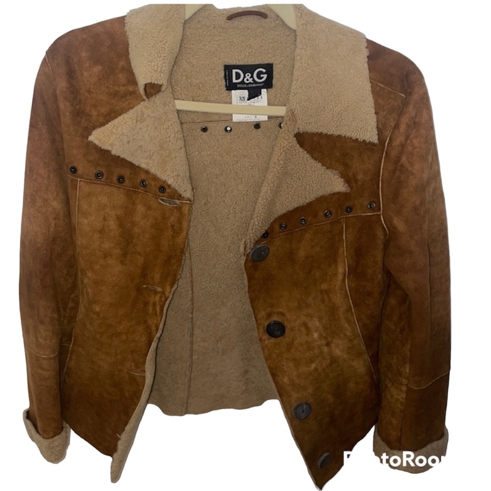 D&G Dolce & Gabbana Shearling Jacket